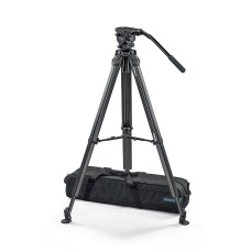 Vinten System Vision blue5 flowtech75 Carbon Fiber Tripod Package (Mid-Level Spreader)