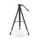 Vinten System Vision blue5 flowtech75 Carbon Fiber Tripod Package (Mid-Level Spreader)