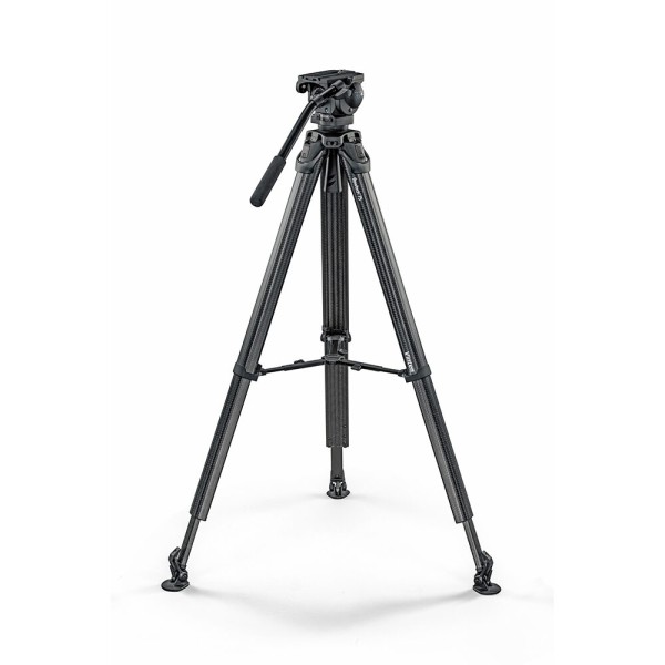 Vinten System Vision blue5 flowtech75 Carbon Fiber Tripod Package (Mid-Level Spreader)