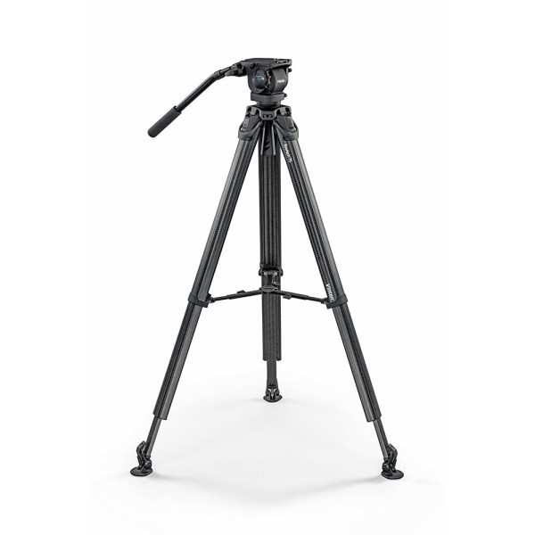 Vinten System Vision blue5 flowtech75 Carbon Fiber Tripod Package (Mid-Level Spreader)