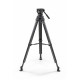 Vinten System Vision blue5 flowtech75 Carbon Fiber Tripod Package (Mid-Level Spreader)