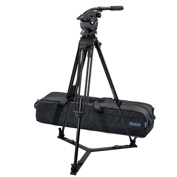 Vinten System Vision 8AS 2-Stage Aluminum Tripod Package (Ground Spreader)