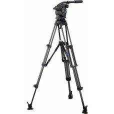 Vinten System Vision 8AS 2-Stage Aluminum Tripod Package (Mid-Level Spreader)