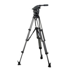 Vinten System Vision 8AS 2-Stage Carbon Fiber Tripod Package (Mid-Level Spreader)