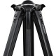 Vinten System Vision 8AS flowtech100 Carbon Fiber Tripod Package (Mid-Level Spreader)
