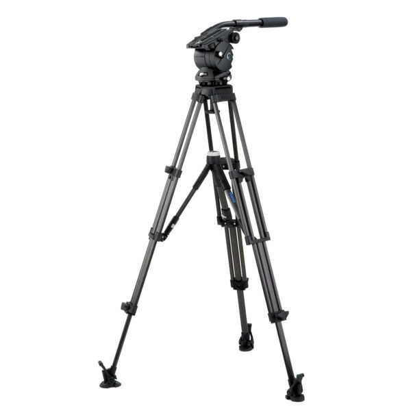 Vinten System Vision 10AS 2-Stage Carbon Fibre Pozi-Loc Tripod with Mid-Level Spreader