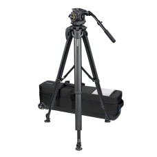 Vinten System Vision 100 flowtech100 Tripod with Mid-Level Spreader