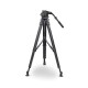 Vinten System Vision 100 flowtech100 Tripod with Mid-Level Spreader
