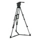 Vinten System Vision 100 2-Stage Aluminium Pozi-Loc Tripod with Dolly