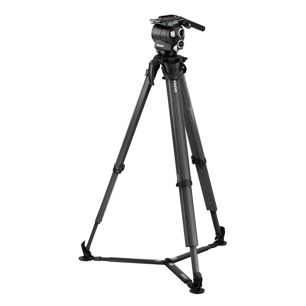 Vinten System Versine 240 flowtech100 Tripod with Ground Spreader