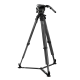 Vinten System Versine 240 flowtech100 Tripod with Ground Spreader