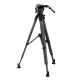 Vinten System Versine 240 flowtech100 Tripod with Mid-Level Spreader