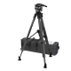 Vinten System Versine 240 flowtech100 Tripod with Mid-Level Spreader