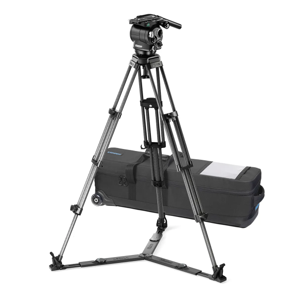 Vinten System Versine 240 2-Stage Carbon Fibre ENG Tripod with Ground Spreader