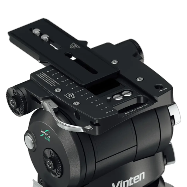 Vinten Versine 360 Fluid Head (Multi-Standard Base, Continuous Counterbalance)