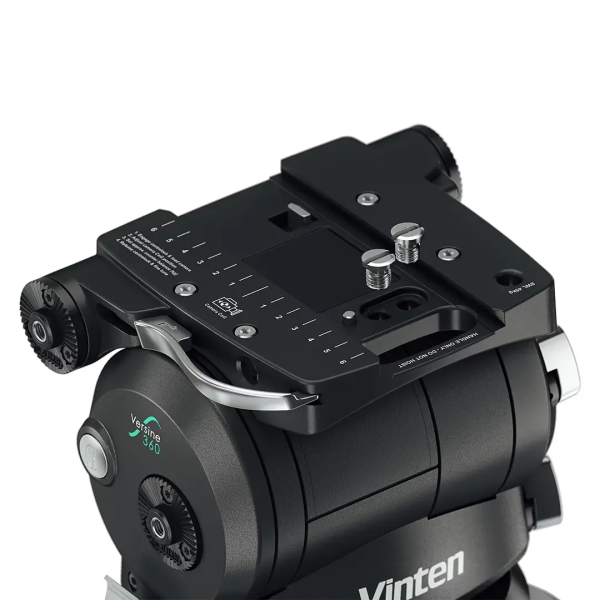 Vinten Versine 360 Fluid Head (Multi-Standard Base, Continuous Counterbalance)