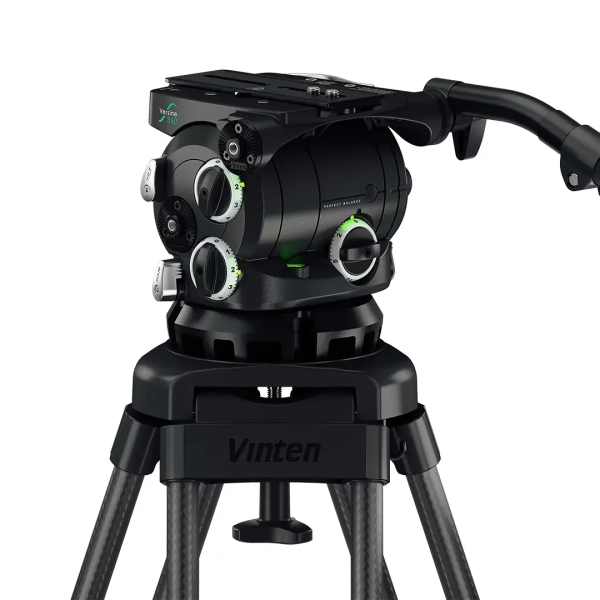 Vinten Versine 360 Fluid Head (Multi-Standard Base, Continuous Counterbalance)
