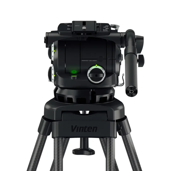 Vinten Versine 360 Fluid Head (Multi-Standard Base, Continuous Counterbalance)