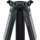 Vinten flowtech75 MS 2-Stage Carbon Fibre Tripod with Mid-Level Spreader