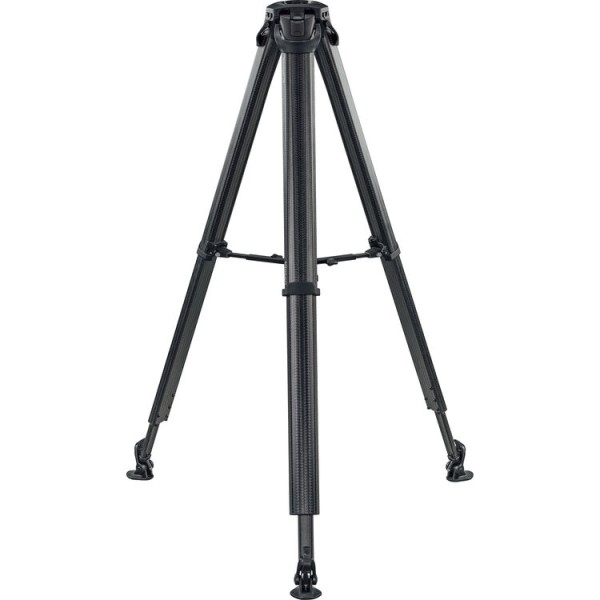 Vinten flowtech75 MS 2-Stage Carbon Fibre Tripod with Mid-Level Spreader