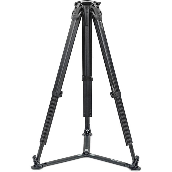 Vinten flowtech100 GS 2-Stage Carbon Fibre Tripod with Ground Spreader