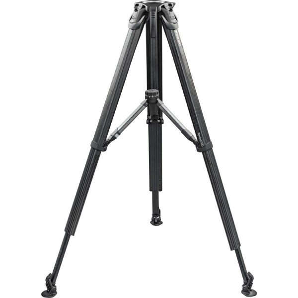 Vinten flowtech100 MS 2-Stage Carbon Fibre Tripod with Mid-Level Spreader