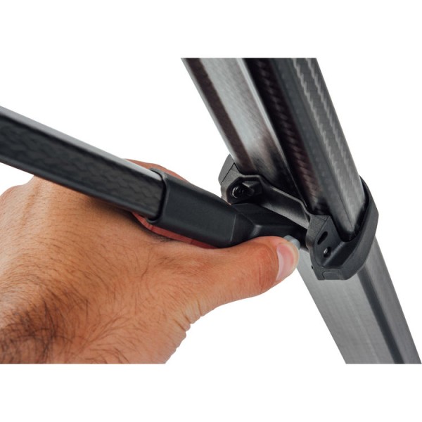 Vinten flowtech100 MS 2-Stage Carbon Fibre Tripod with Mid-Level Spreader