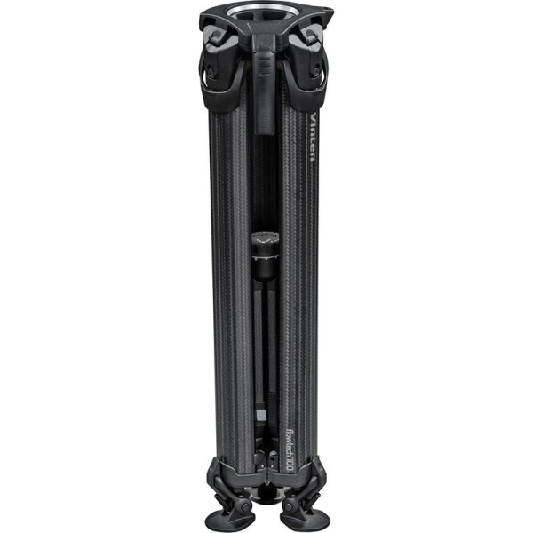 Vinten flowtech100 MS 2-Stage Carbon Fibre Tripod with Mid-Level Spreader