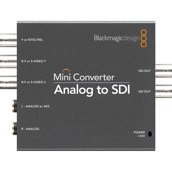 Blackmagic Design Mini Converter Analog to SDI 2 Video Converter