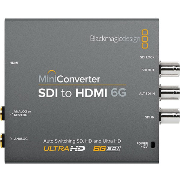 Blackmagic Design Mini Converter SDI to HDMI 6G Video Converter
