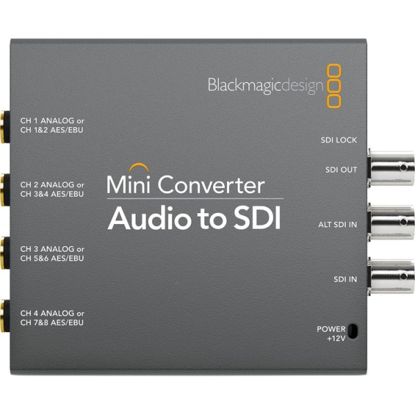 Blackmagic Design Mini Converter Audio to SDI 2 Audio/Video Converter