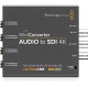 Blackmagic Design Mini Converter Audio to SDI 4K Audio/Video Converter