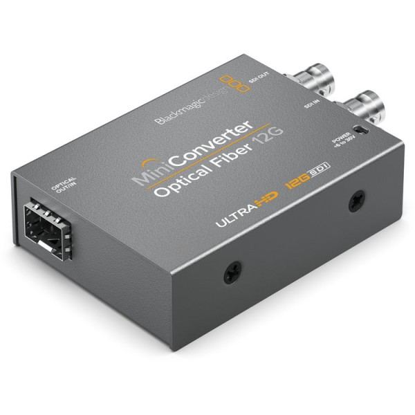 Blackmagic Design Mini Converter Optical Fiber 12G Video Converter