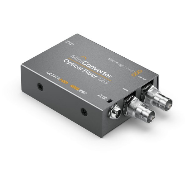 Blackmagic Design Mini Converter Optical Fiber 12G Video Converter