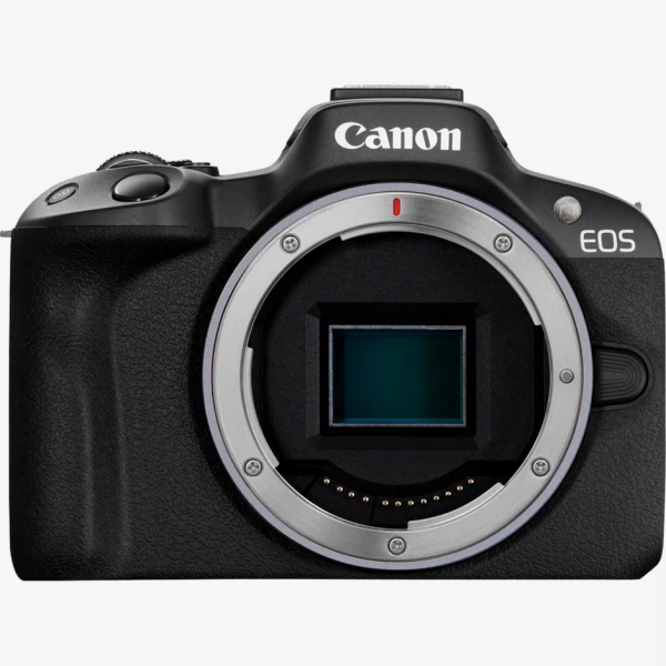 Canon EOS R50 Mirrorless Camera + RF-S 18-45mm F4.5-6.3 IS STM Lens Kit Black