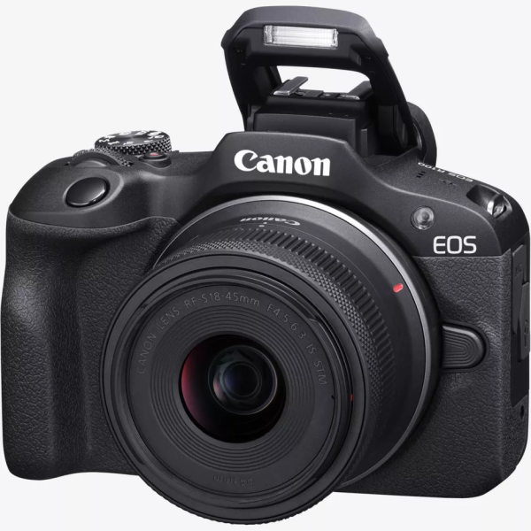 Canon EOS R100 Mirrorless Camera + RF-S 18-45mm F4.5-6.3 IS STM Lens Kit