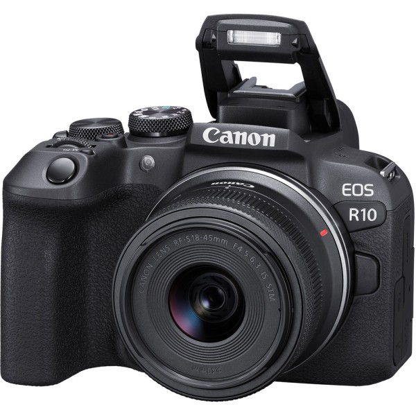 Canon EOS R10 Mirrorless Camera + RF-S 18-45mm F4.5-6.3 IS STM Lens Kit
