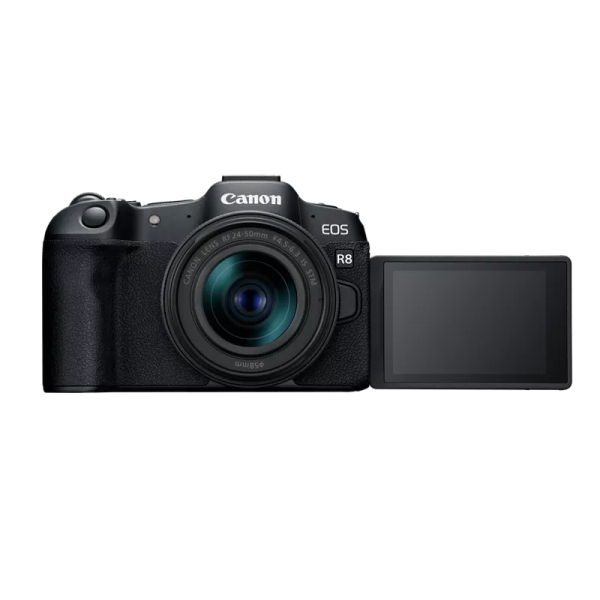 Canon EOS R8 Full-Frame Mirrorless Camera + RF 24-50mm F4.5-6.3 IS STM Lens Kit