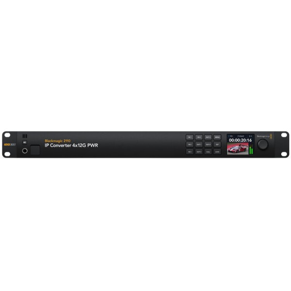 Blackmagic Design 2110 IP Converter 4x12G PWR IP Video Converter