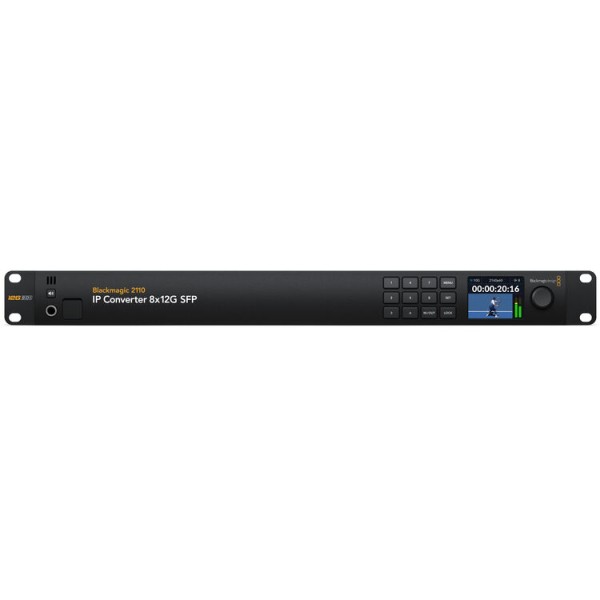 Blackmagic Design 2110 IP Converter 8x12G SFP IP Video Converter