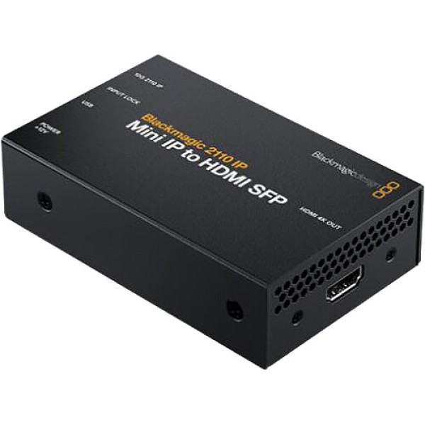 Blackmagic Design 2110 IP Mini IP to HDMI SFP IP Video Converter