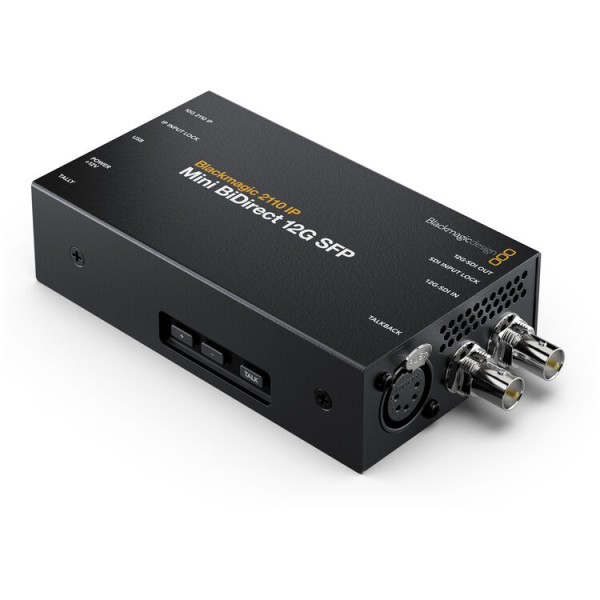 Blackmagic Design 2110 IP Mini BiDirect 12G SFP IP Video Converter
