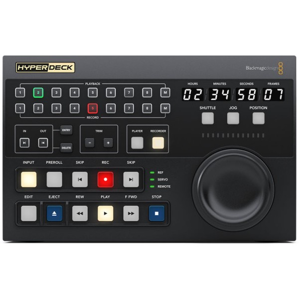 Blackmagic Design HyperDeck Extreme Control Broadcast Deck Controller