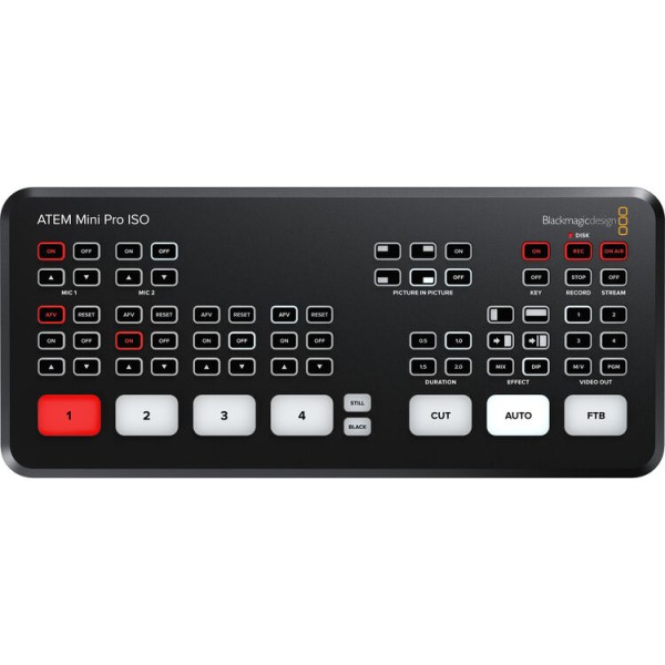 Blackmagic Design ATEM Mini Pro ISO Live Production Switcher