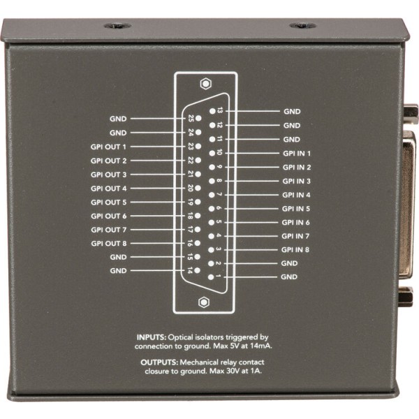 Blackmagic Design GPI and Tally Interface