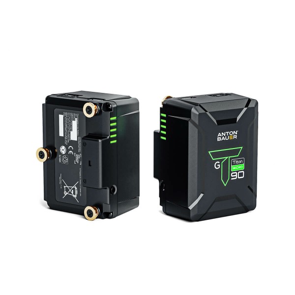 Anton Bauer Titon Micro 94Wh Gold Mount Lithium-Ion Battery