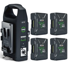 Anton Bauer Titon 92Wh V-Mount 4-Battery Kit with VM2 Charger