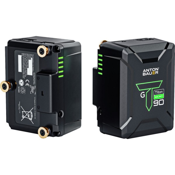 Anton Bauer Titon Micro 94Wh Gold Mount 2-Battery Kit with GM2 Charger