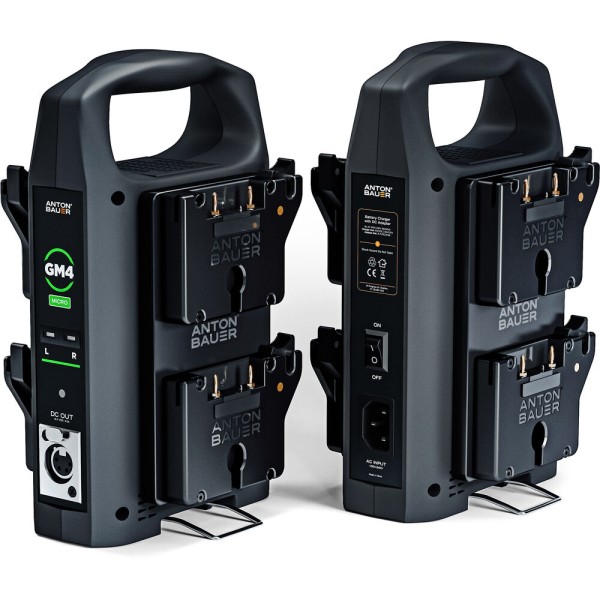 Anton Bauer Titon Micro 94Wh Gold Mount 4-Battery Kit with GM4 Charger