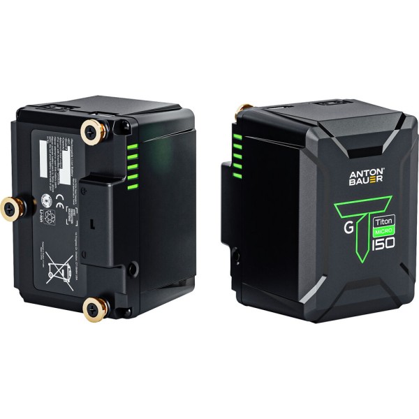 Anton Bauer Titon Micro 156Wh Gold Mount 4-Battery Kit with GM4 Charger